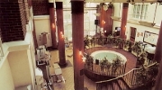 The lobby at Euston Plaza Hotel