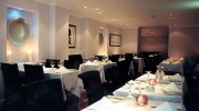 The restaurant at Commodore Hotel London