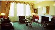 The lounge at Georgian House Hotel