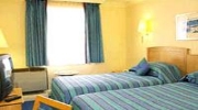 A triple room at Travelodge Islington